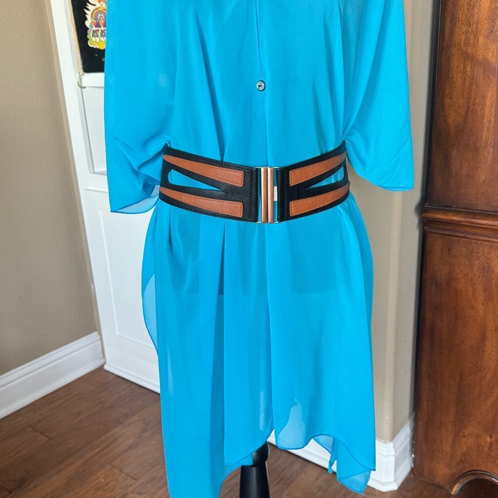 Bohemian Faux Leather Stretch‎ Belt
